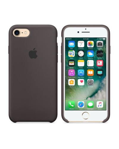 Чехол iPhone 7 / 8 Silicone Case / Cocoa (MMX22) какао
