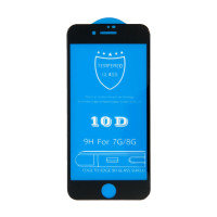Защитное 10D стекло iPhone 7 / 8 / черный