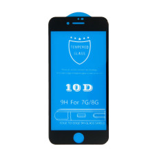 Защитное 10D стекло iPhone 7 / 8 / черный