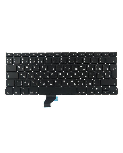 Клавиатура MacBook Pro 13 Retina A1502 Late 2013 Mid 2014 Early 2015 Г-образный Enter RUS РСТ / AA