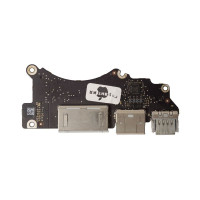 Плата I/O с разъемами USB HDMI SDXC MacBook Pro 15 Retina A1398 Late 2013 Mid 2014 661-8312 820-3547-A Б/У