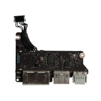 Плата I/O с разъемами USB HDMI SDXC MacBook Pro 13 Retina A1425 Late 2012 Early 2013 661-7012 820-3199-A Б/У