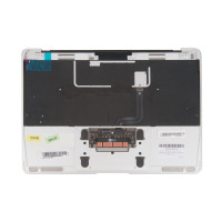 Топкейс с клавиатурой RUS РСТ и трекпадом MacBook 12 Retina A1534 Mid 2017 Silver Серебро ASP