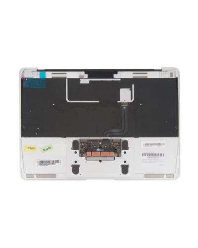 Топкейс с клавиатурой RUS РСТ и трекпадом MacBook 12 Retina A1534 Mid 2017 Silver Серебро ASP