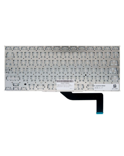 Клавиатура MacBook Pro 15 Retina A1398 Mid 2012 - Mid 2015 Г-образный Enter RUS РСТ / OEM оригинал