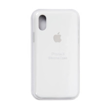 Чехол iPhone X / XS Silicone Case / White (MQT22) белый