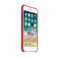 Чехол iPhone 7 Plus / 8 Plus Silicone Case / Rose Red (MQH52) красно-розовый