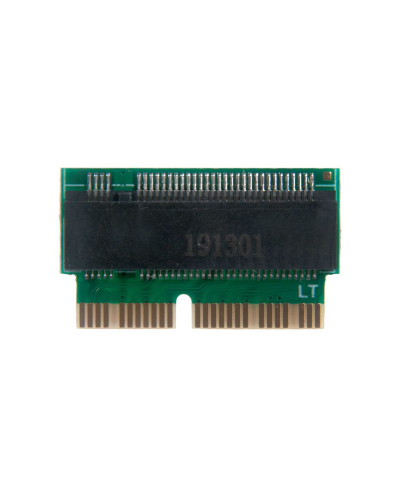 Адаптер-переходник SSD M.2 (NGFF) короткий для установки в MacBook Mid 2013 Early 2014 Early 2015 Mid 2017 A1465 A1466 / AIRNVME-N01
