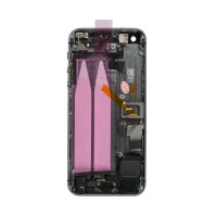 Корпус iPhone 5S / SE серый космос в сборе