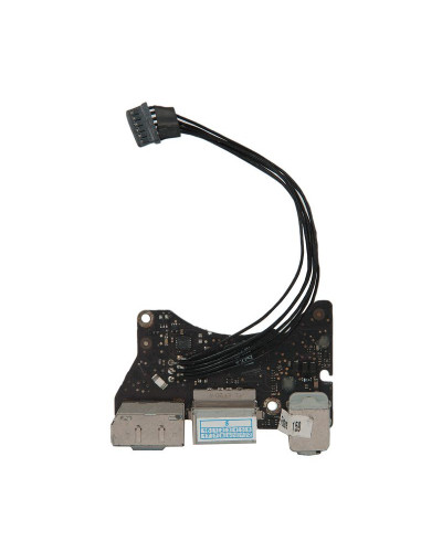 Плата I/O с разъемами Audio USB MagSafe MacBook Air 11 A1370 Mid 2011 922-9972 820-3053 Б/У