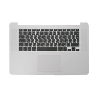 Топкейс с клавиатурой RUS РСТ трекпадом и АКБ A1618 MacBook Pro 15 Retina A1398 Mid 2015 / AASP