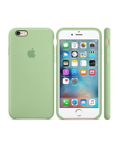 Чехол iPhone 6 Plus / 6S Plus Silicone Case / зеленый
