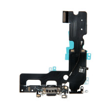 Шлейф с разъемом зарядного устройства с микрофоном iPhone 7 Plus / 821-00276 черный