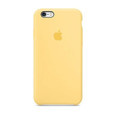 Чехол iPhone 6 Plus / 6S Plus Silicone Case / желтый