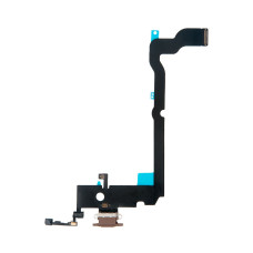 Шлейф с разъемом зарядного устройства с микрофоном iPhone XS Max золото