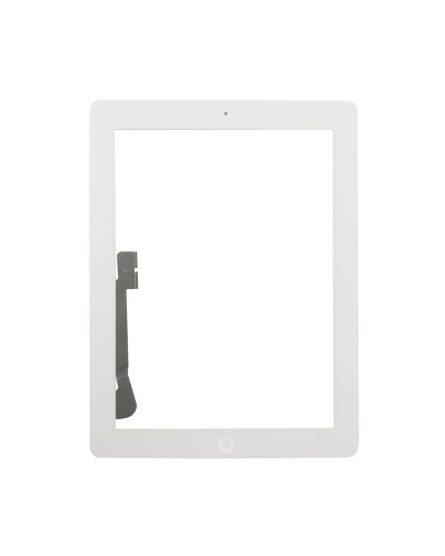 Тачскрин в сборе iPad 3 / 4 / белый / OEM