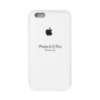 Чехол iPhone 6 Plus / 6S Plus Silicone Case / белый