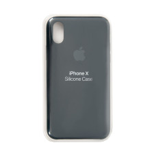 Чехол iPhone X / XS Silicone Case / Black (MQT12) черный