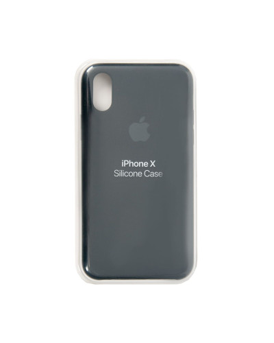 Чехол iPhone X / XS Silicone Case / Black (MQT12) черный