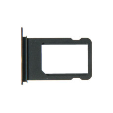Держатель SIM карты iPhone 7 черный глянцевый