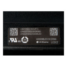 Матрица LG Philips LM270WQ1 (SD)(F1) со стеклом iMac 27 A1419 Late 2012 Late 2013 / класс B