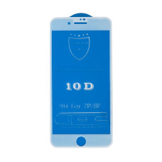 Защитное 10D стекло iPhone 7 Plus / 8 Plus / белый
