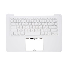 Топкейс с клавиатурой прямой Enter US русска MacBook 13 A1342 Late 2009 Mid 2010 / 661-5590 661-5396