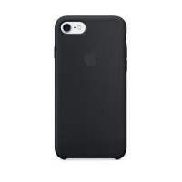 Чехол iPhone 7 / 8 Silicone Case / Black (MQGK2) черный