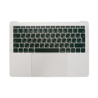 Топкейс з клавіатурою RUS РСТ трекпадом та АКБ A1713 MacBook Pro 13 A1708 / оригінал AASP