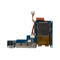 Плата I/O с разъемами Audio USB MagSafe MacBook Pro 17 A1151 Early 2006 922-7504 820-2063-A 820-1970-A Б/У