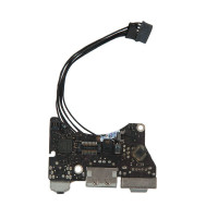 Плата I/O с разъемами Audio USB MagSafe MacBook Air 11 A1370 Mid 2011 922-9972 820-3053 Б/У