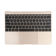 Топкейс с клавиатурой US и трекпадом MacBook 12 Retina A1534 Early 2015 Gold 661-02280 ASP