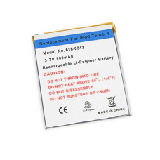 Аккумулятор iPod Touch 1G Li-Polymer 3.7V 900mAh 616-0343