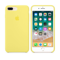 Чехол iPhone 7 Plus / 8 Plus Silicone Case / Lemonade (MRFY2) лимонный