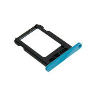 Держатель SIM карты iPhone 5C голубой