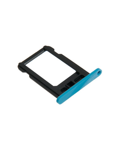 Держатель SIM карты iPhone 5C голубой