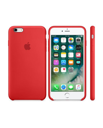 Чехол iPhone 6 Plus / 6S Plus Silicone Case / (PRODUCT) RED