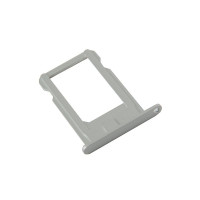 Держатель SIM карты iPhone 5S серебро