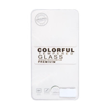 Защитное заднее 3D стекло iPhone 8 / белый