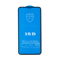 Защитное 10D стекло iPhone XS Max / 11 Pro Max / черный