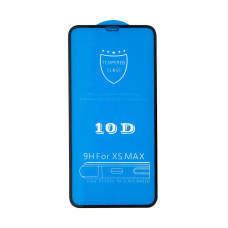 Защитное 10D стекло iPhone XS Max / 11 Pro Max / черный