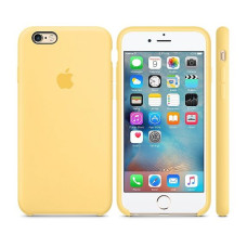 Чехол iPhone 6 Plus / 6S Plus Silicone Case / желтый
