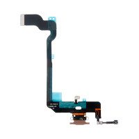 Шлейф с разъемом зарядного устройства с микрофоном iPhone XS золото