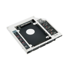 Переходник-салазки для установки дополнительного HDD/SSD OptiBay 9.5mm SATA без ушей