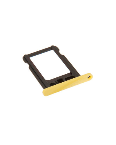 Держатель SIM карты iPhone 5C желтый