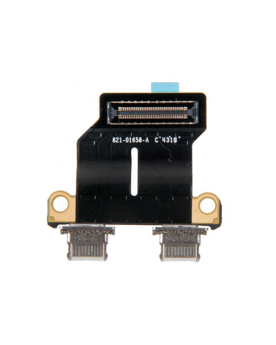 Разъемы I/O USB-C MacBook Air 13 Retina A1932 Late 2018 / 820-01161 821-1658 923-0281