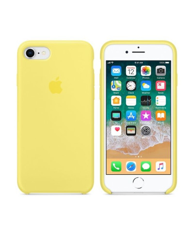 Чехол iPhone 7 / 8 Silicone Case / Lemonade (MRFU2) лимонный