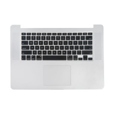 Топкейс с клавиатурой US трекпадом и АКБ A1417 MacBook Pro 15 Retina A1398 Mid 2012 Early 2013 Б/У