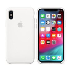 Чехол iPhone X / XS Silicone Case / White (MQT22) белый