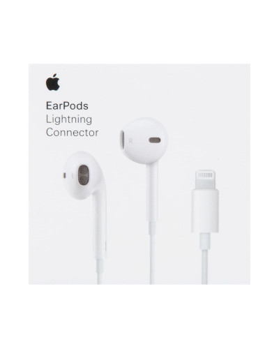 Наушники Apple EarPods with Lightning Connector /  MMTN2ZM/A оригинал